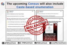 Govt debunks reports claiming caste enumeration not included in Census 2027