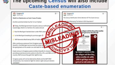 Govt debunks reports claiming caste enumeration not included in Census 2027