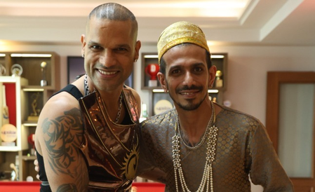 ‘Ek maha-yudh’: Dhawan, Chahal dressed as kings, leaving netizens to guess their next move ‘Ek maha-yudh’: Dhawan, Chahal dressed as kings, leaving netizens to guess their next move