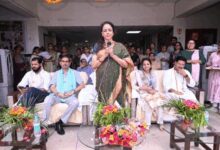 Hema Malini spends an emotional day with widows in Vrindavan, gifts a golf cart for temple visits