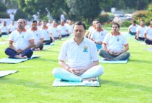 Uttarakhand CM Dhami leads yoga session ahead of International Day on June 21