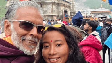 Milind Soman enjoys the beautiful journey to Kedarnath with wife Ankita Konwar