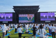 Stage set for world to celebrate International Day of Yoga