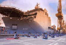 Indian Navy personnel to perform Yoga on warships at sea