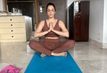 Isha Koppikar gives an insight into her workout routine this International Yoga Day