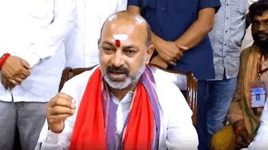 Summon KCR in phone-tapping case, demands MoS Bandi Sanjay