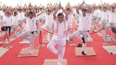 Guvs, CMs and political leaders join Yoga Day celebrations in Northeast