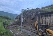Train services hit in parts of Northeast due to landslide