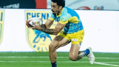 RPL Season 1: Powerful Chennai Bulls dominate Kalinga Black Tigers 40-21