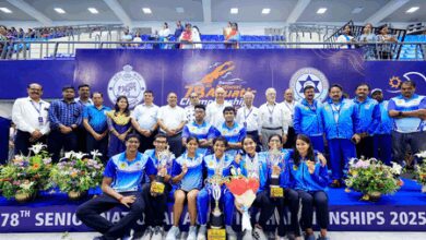 National Aquatics: Shaon Ganguly sets meet record in 400m IM; Karnataka tops medal tally