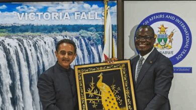 MoS Kirti Vardhan Singh begins Zimbabwe visit