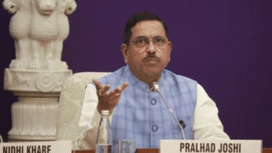 Pralhad Joshi calls Indira Gandhi a ‘Hitler’, challenges K’taka govt to file case against him