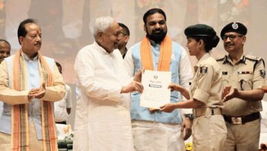 Bihar CM Kumar distributes appointment letters to 21,391 new Constables in Patna