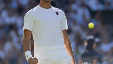 Wimbledon 2025: Carlos Alcaraz survives a scare, beats Fognini in five sets