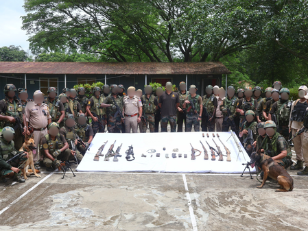 8 militants held, 43 weapons recovered in Manipur 8 militants held, 43 weapons recovered in Manipur
