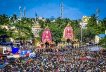 World famous Puri Jagannath Rath Yatra today