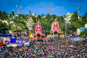 World famous Puri Jagannath Rath Yatra today