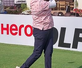 Golf: Amandeep Drall shoots career-best round to take lead at Czech Ladies