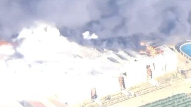 Fireworks facility explodes in California, triggers massive fire