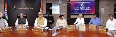 ECI continues interactions with political parties, meets YSRCP leaders