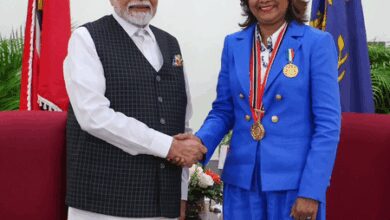 PM Modi meets President Kangaloo, reaffirms deep-rooted friendship between India and Trinidad & Tobago