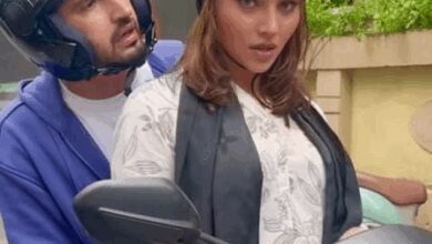 Urvashi Rautela joins the ‘Dame Ur Grrr’ trend with Jassie Gill during ‘Kasoor 2’ shoot