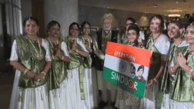 Indian diaspora member in Brazil welcome PM Modi with ‘Op Sindoor’-themed cultural performance