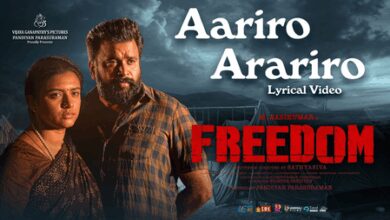 My hand broke while shooting for Freedom, says Sasikumar