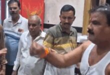 Maharashtra: Shiv Sena MLA Sanjay Gaikwad assaults canteen staff, blames it on ‘rotten food’
