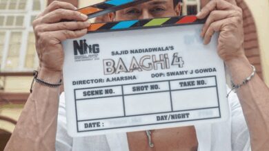 Tiger Shroff shows off his impressive abs transformation as he announces wrap on ‘Baaghi 4’