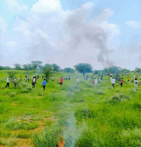 Two killed as IAF’s Jaguar fighter jet crashes in Rajasthan’s Churu Two killed as IAF’s Jaguar fighter jet crashes in Rajasthan’s Churu