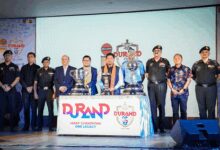 Meghalaya CM Conrad Sangma unveils Durand Cup Trophies in Shillong