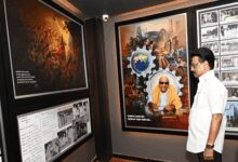 MK Stalin leads grand roadshow in Tiruvarur, unveils Karunanidhi statue