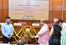 Colonial era Indian legislators hailed as icons of national unity at Delhi Assembly symposium
