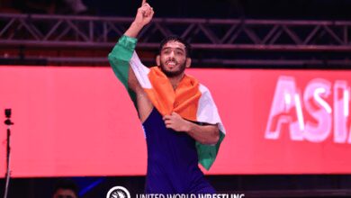 India’s U-20 women wrestlers dominate Asia,  clinch Champions Trophy with 8 medals