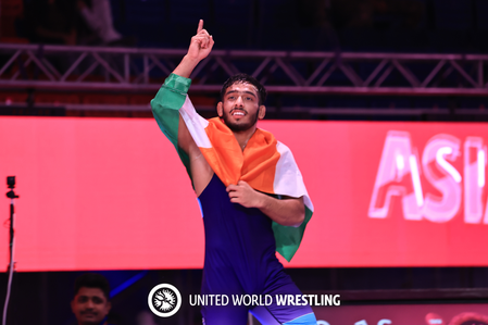 India’s U-20 women wrestlers dominate Asia, clinch Champions Trophy with 8 medals India’s U-20 women wrestlers dominate Asia, clinch Champions Trophy with 8 medals