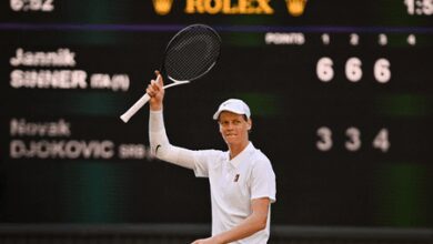 Wimbledon 2025: Sinner storms past injured Djokovic, to meet Alcaraz in final (Ld)