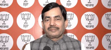 Shahnawaz Hussain accuses Congress of echoing Pakistan’s line