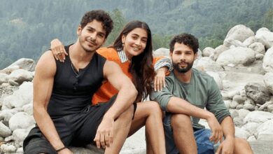 Ishaan Khatter’s trip with Siddhant Chaturvedi & Pooja Hegde is filled with epic views & peak drama