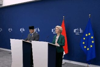 EU President meets Indonesian counterpart, discusses key areas to take partnership forward