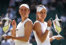Wimbledon: Kudermetova and Mertens capture women’s doubles title