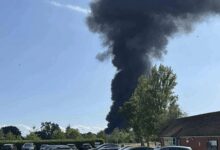 Plane crashes at London Southend airport