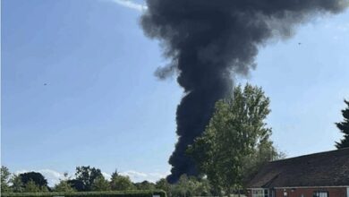 Plane crashes at London Southend airport