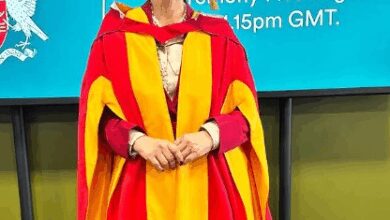 Manisha Koirala receives an Honorary Doctorate from the University of Bradford