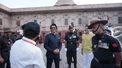 ‘Special Ops’ stars Kay Kay Menon, Parmeet Sethi, Karan Tacker visit Rashtrapati Bhavan