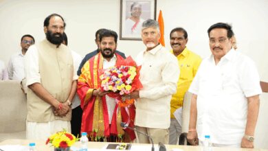 Telangana, Andhra CMs meet in Delhi to discuss river water issues
