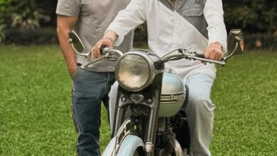 Salman Khan recollects falling off the bike on his way to his farm to meet his father