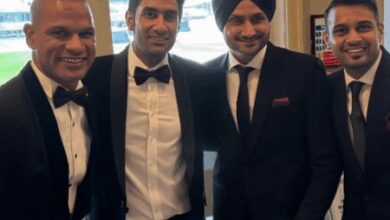 Dhawan is a younger brother to me and I want him to keep growing, says Harbhajan Singh