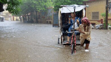 Torrential rains paralyze Patna, severe waterlogging prompts orange alert
