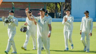 Henry claims 6-39 as New Zealand bundle out Zimbabwe for 149; Conway scores fifty